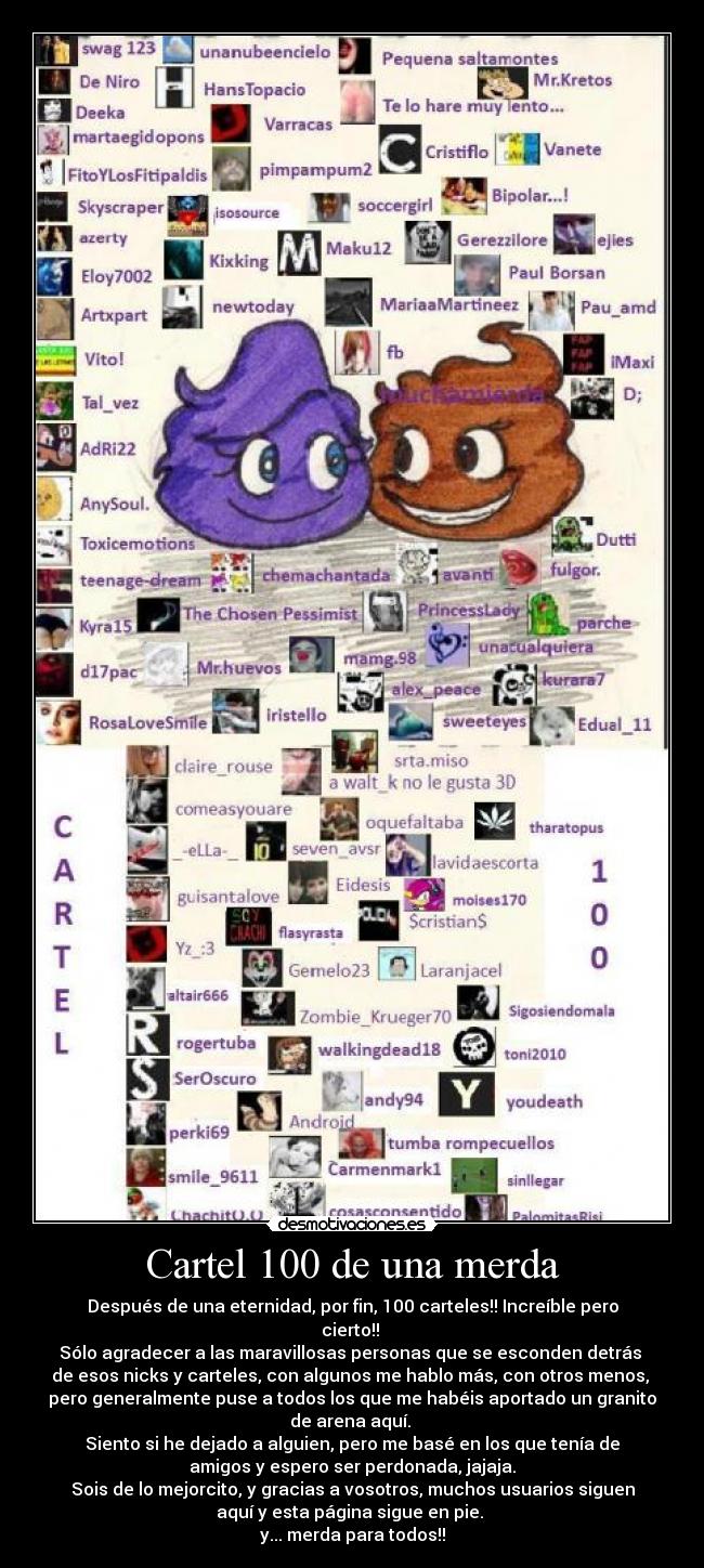 carteles merdasenbote rules cartelazosmarixoxo desmotivaciones