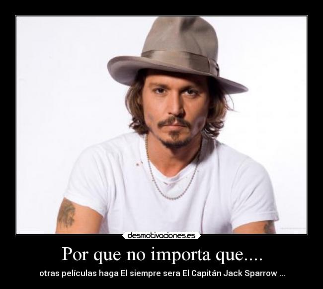 Por que no importa que.... -