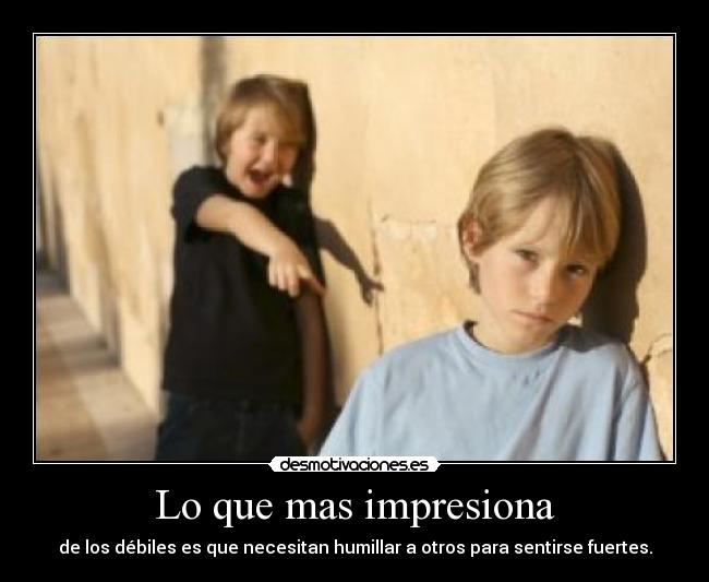 Lo que mas impresiona -