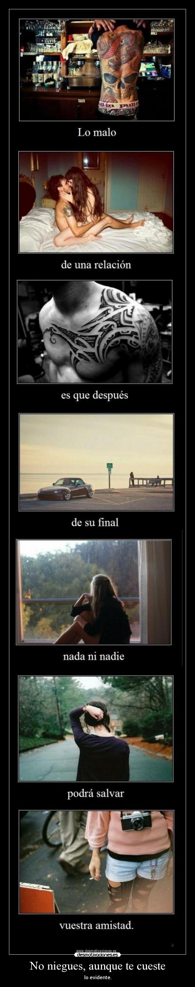 No niegues, aunque te cueste - 