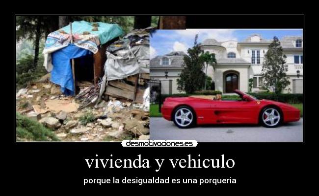 carteles vivienda vehiculo desmotivaciones