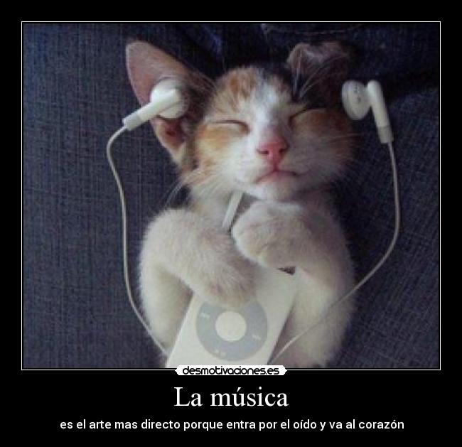 La música -
