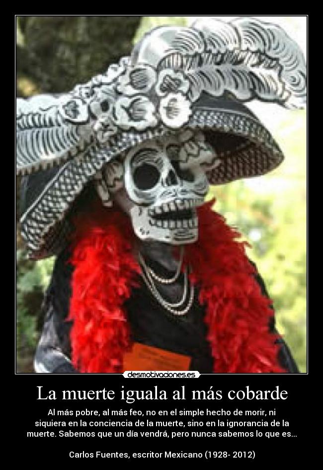 La muerte iguala al más cobarde - 