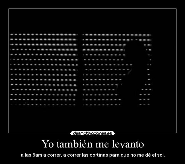 Yo también me levanto -