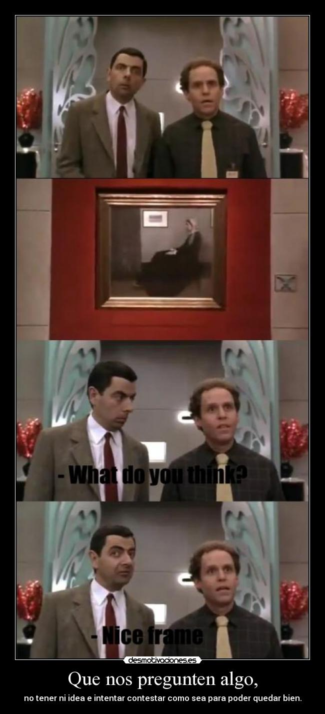 Que nos pregunten algo, - 