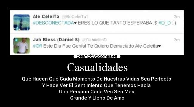 Casualidades -