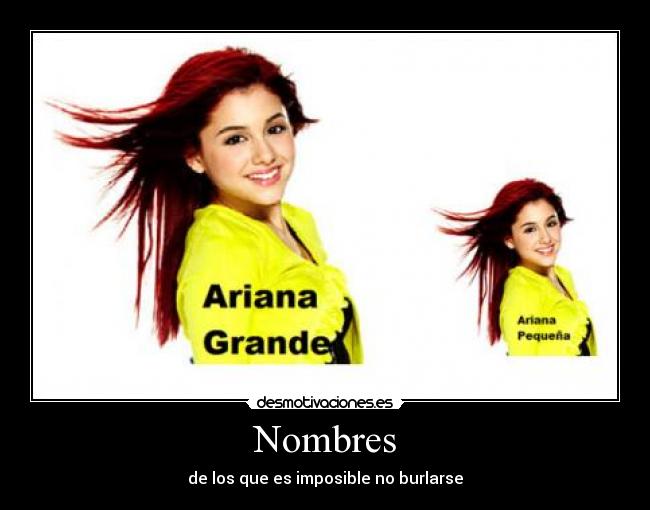 Nombres - de los que es imposible no burlarse