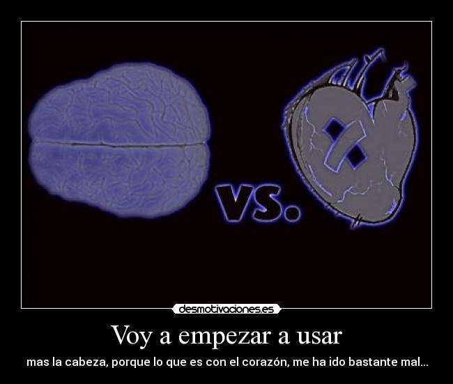 Voy a empezar a usar -