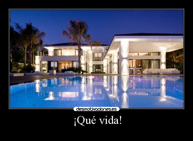 ¡Qué vida! -