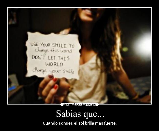 Sabias que... - 