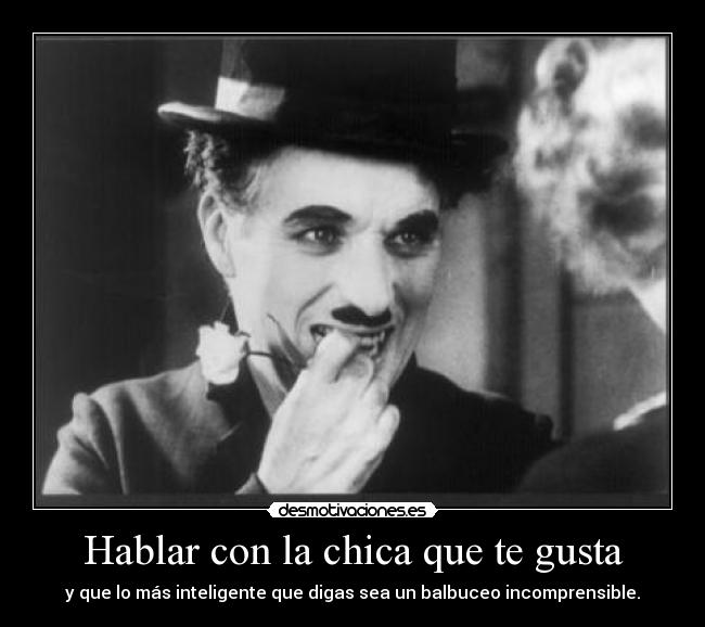 Hablar con la chica que te gusta - 