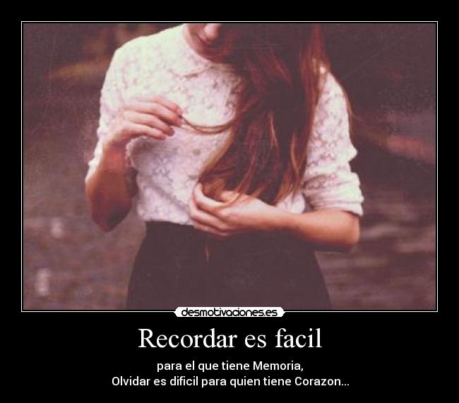 Recordar es facil -