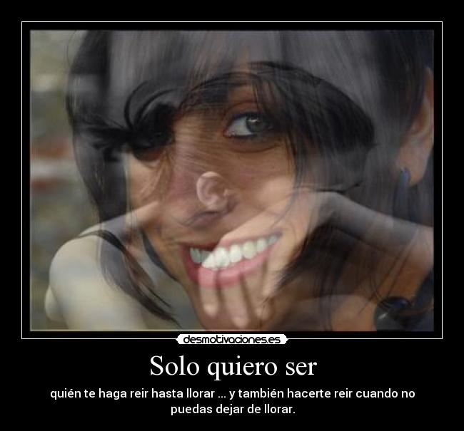 Solo quiero ser - 