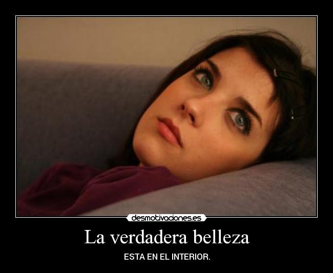 La verdadera belleza -