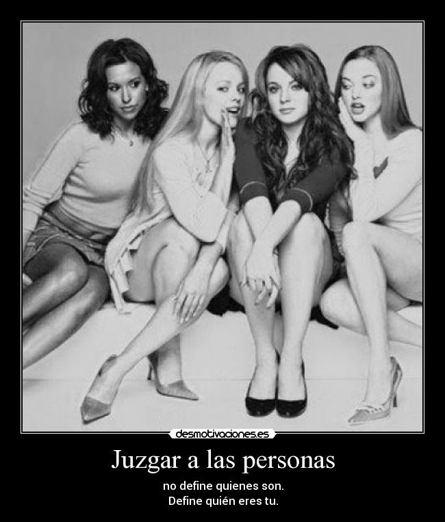 Juzgar a las personas - 