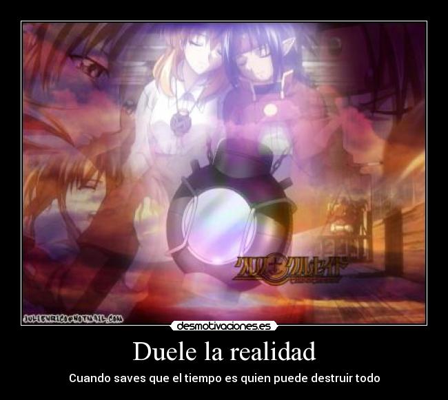 Duele la realidad -