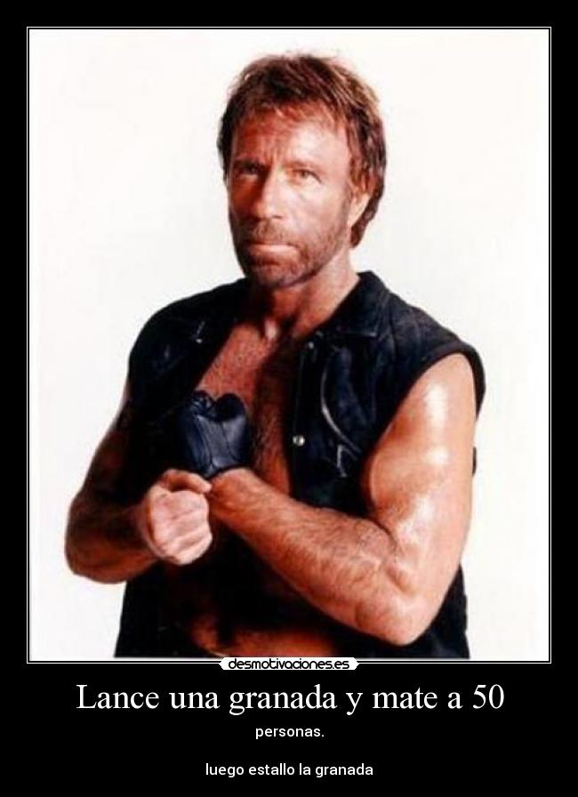 Lance una granada y mate a 50 - 