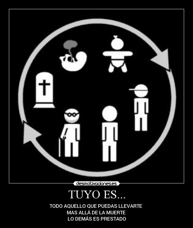 carteles que muere nada lleva desmotivaciones