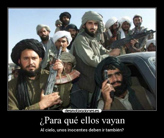 ¿Para qué ellos vayan -