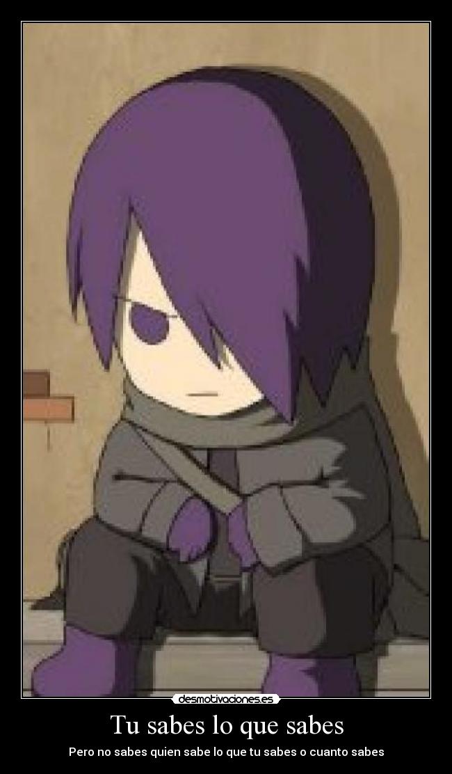 Tu sabes lo que sabes - 