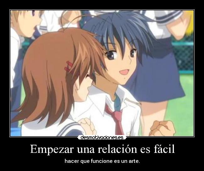 carteles anime manga clannad lol nigatsu harukaze intruders 1kd desmotivaciones