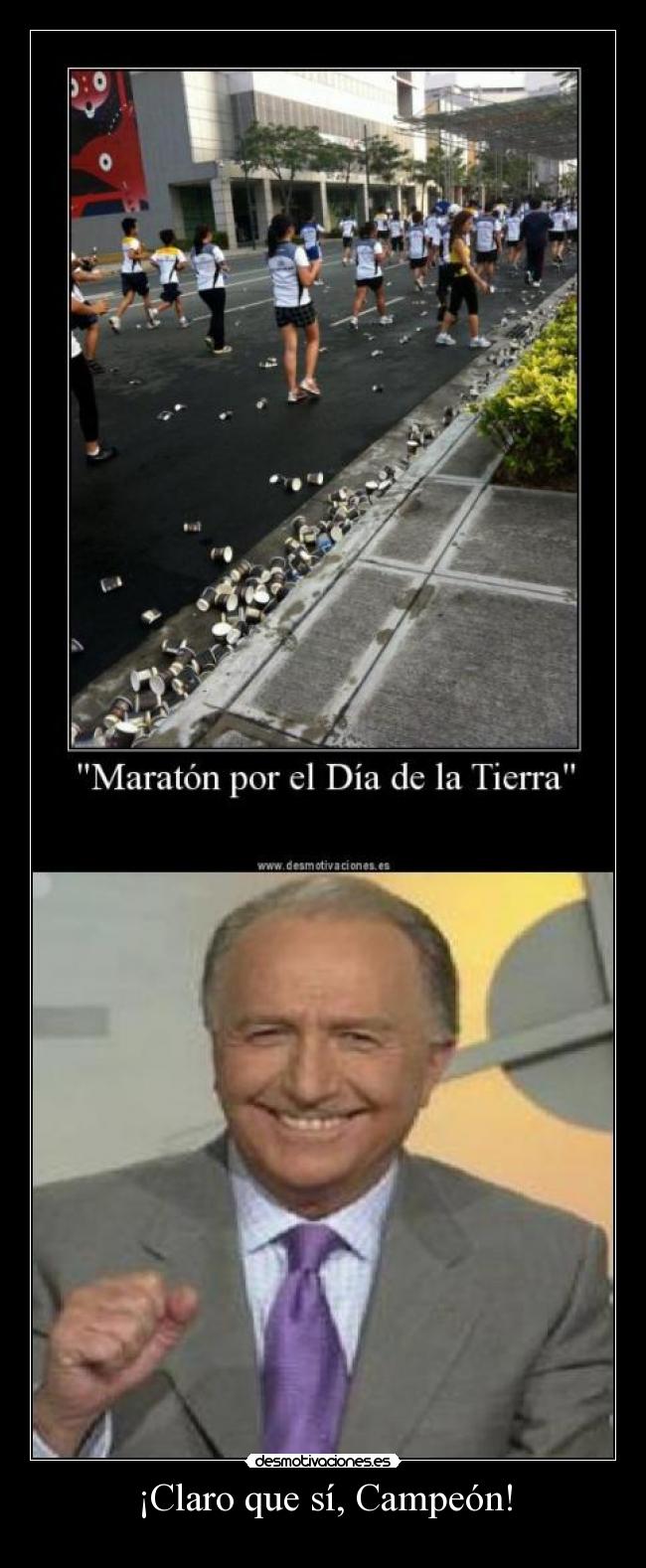 ¡Claro que sí, Campeón! -