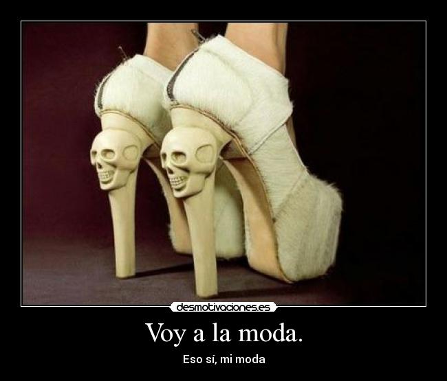 Voy a la moda. - 