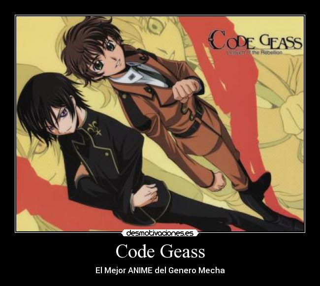 Code Geass - El Mejor ANIME del Genero Mecha