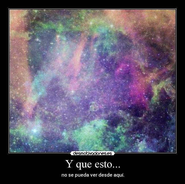 Y que esto... - no se pueda ver desde aquí.