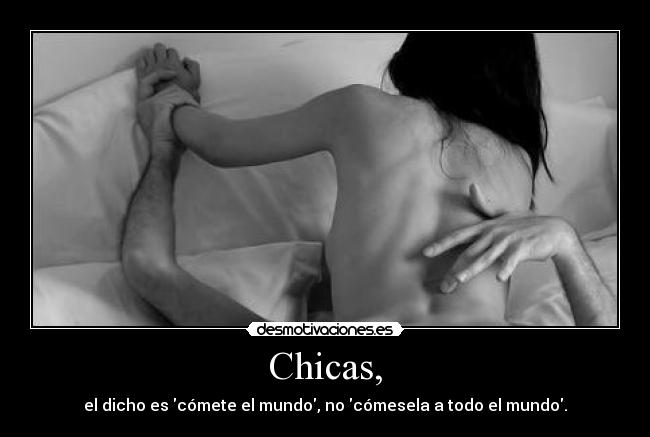 Chicas, - 