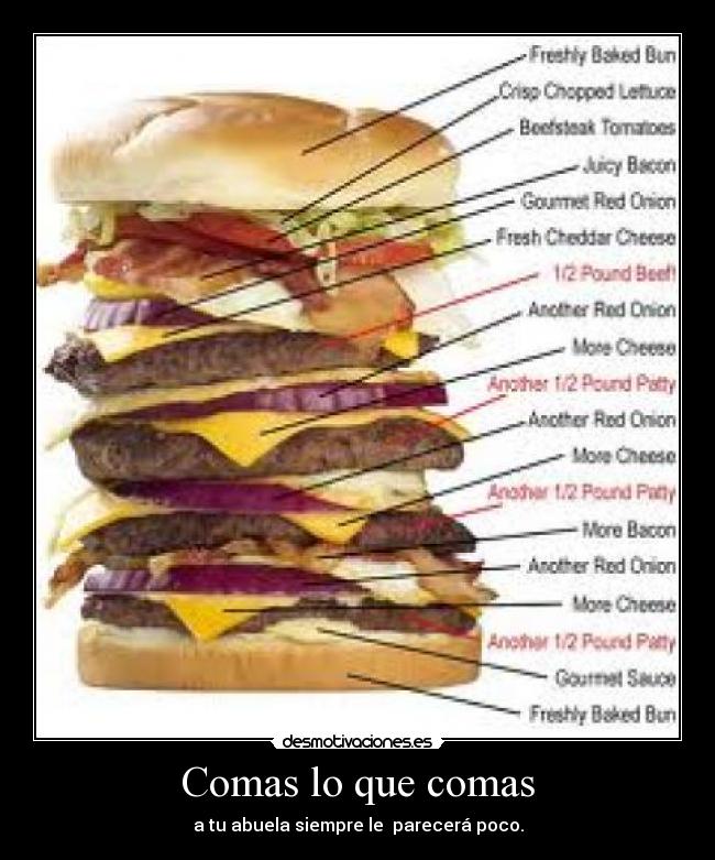 Comas lo que comas - 