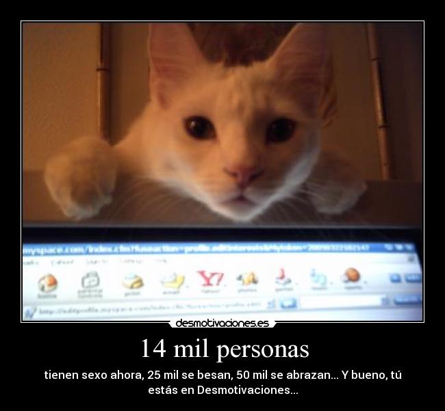 14 mil personas - 