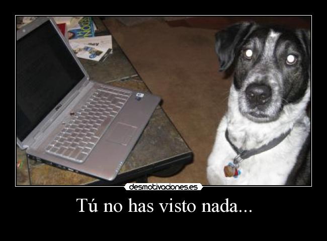 Tú no has visto nada... -