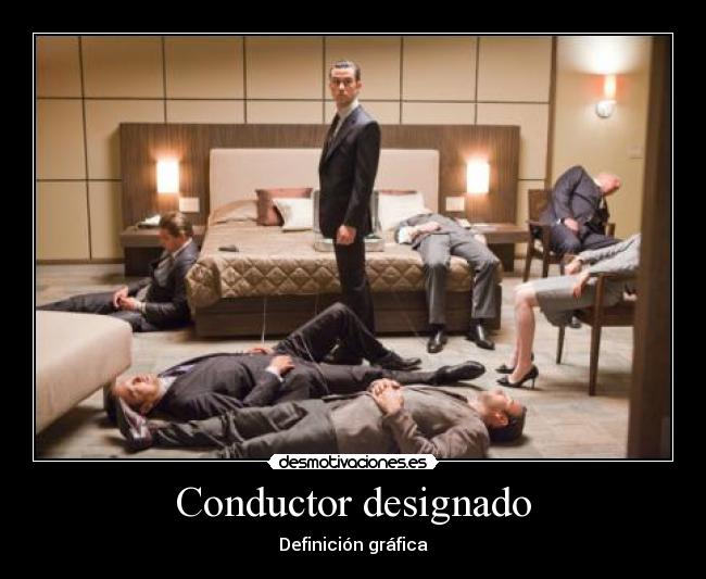 Conductor designado -