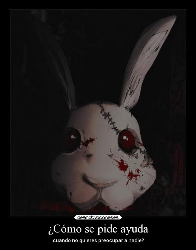 carteles ayuda gusta conejo iba subir fotos pero tengo que decidirme por fotos cuales erizos desmotivaciones
