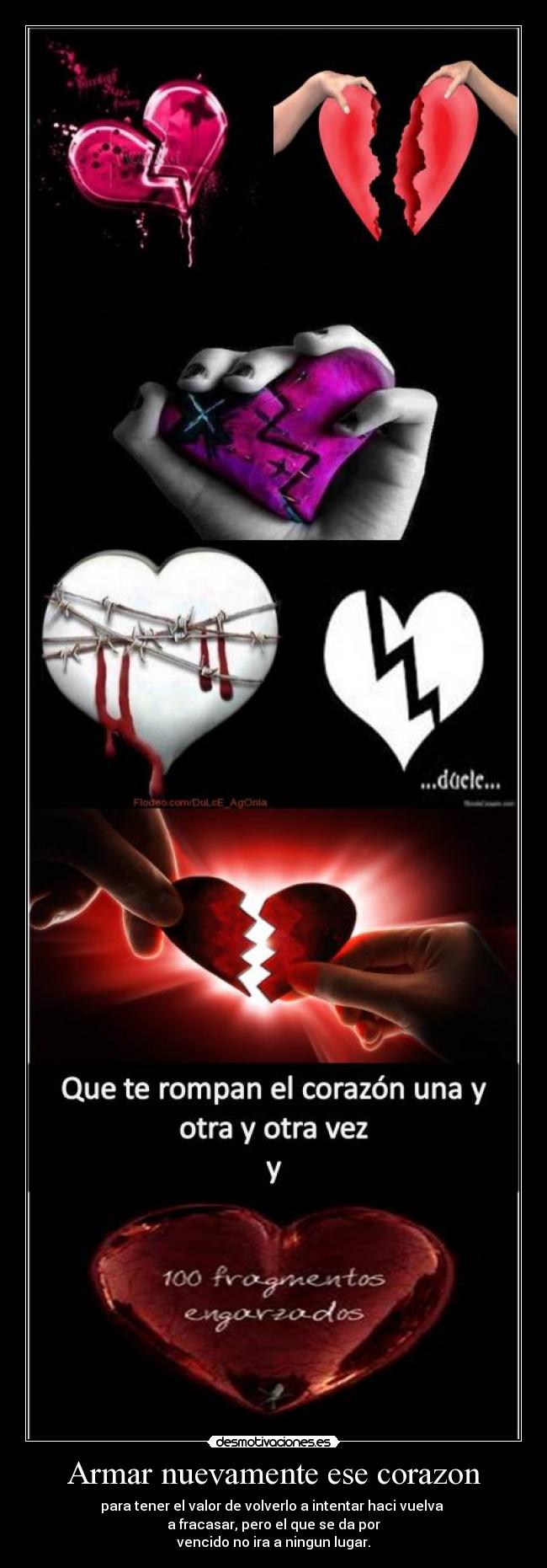 carteles corazon corazon sigue vivo desmotivaciones