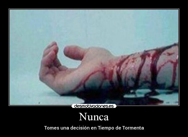 carteles nunca desmotivaciones