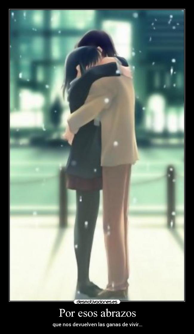 Por esos abrazos -
