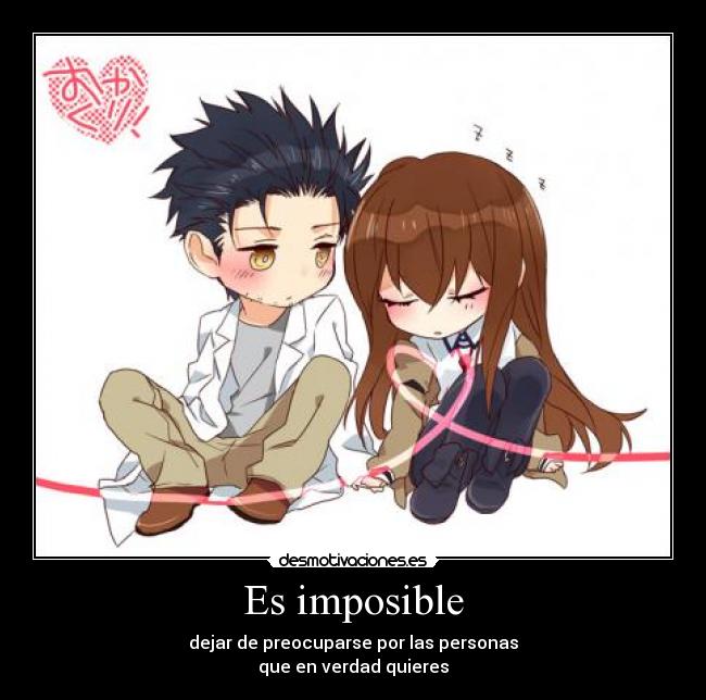 Es imposible -