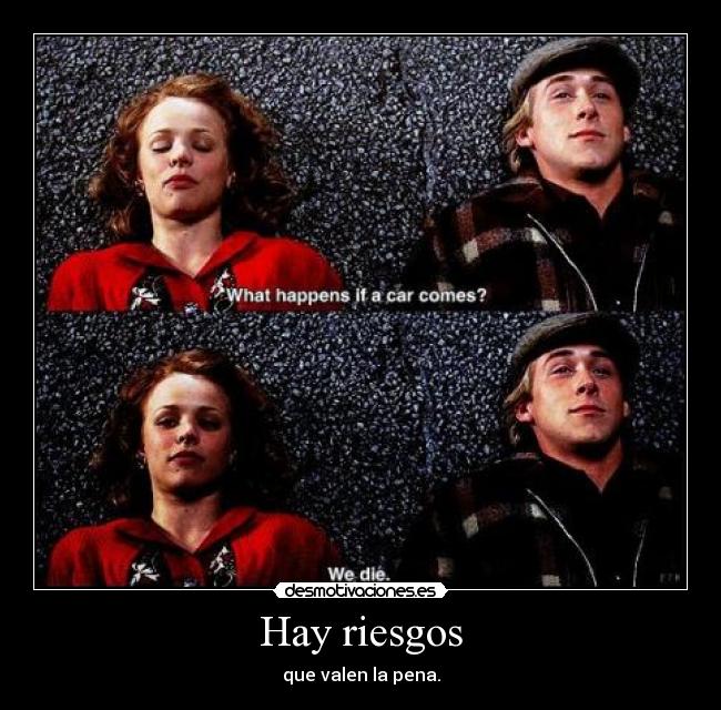 carteles the notebook aww son tiernos dice que pasa viene auto morimos awww fernitron007 amou desmotivaciones