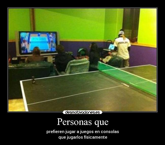 Personas que -