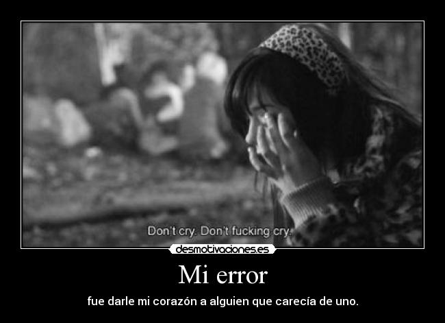 Mi error - 