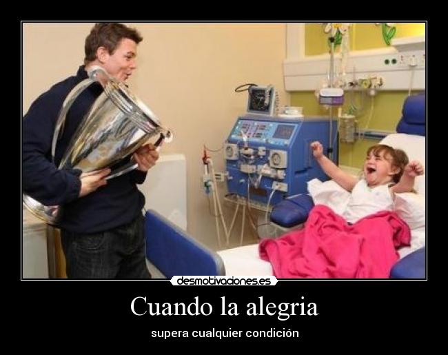 Cuando la alegria - supera cualquier condición