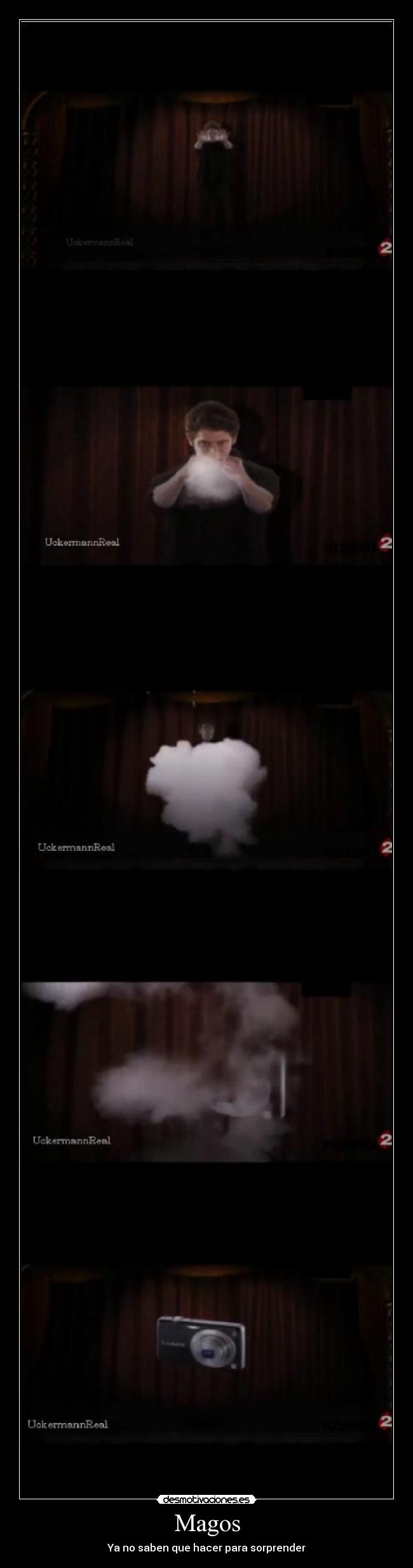 Magos - Ya no saben que hacer para sorprender