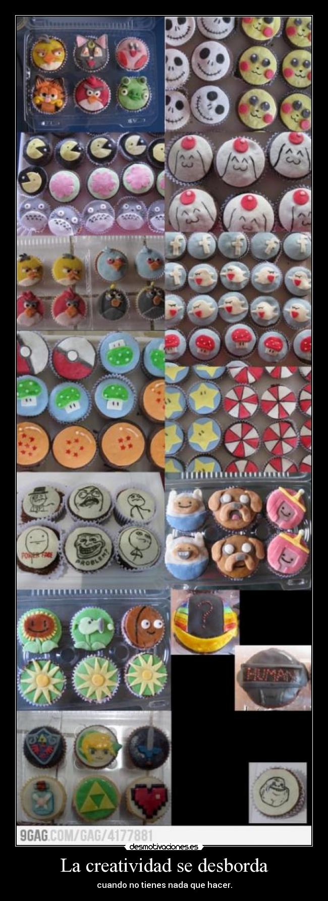 carteles creatividad pastelitos zelda memes daft punk adventure timeplantas zombies desmotivaciones