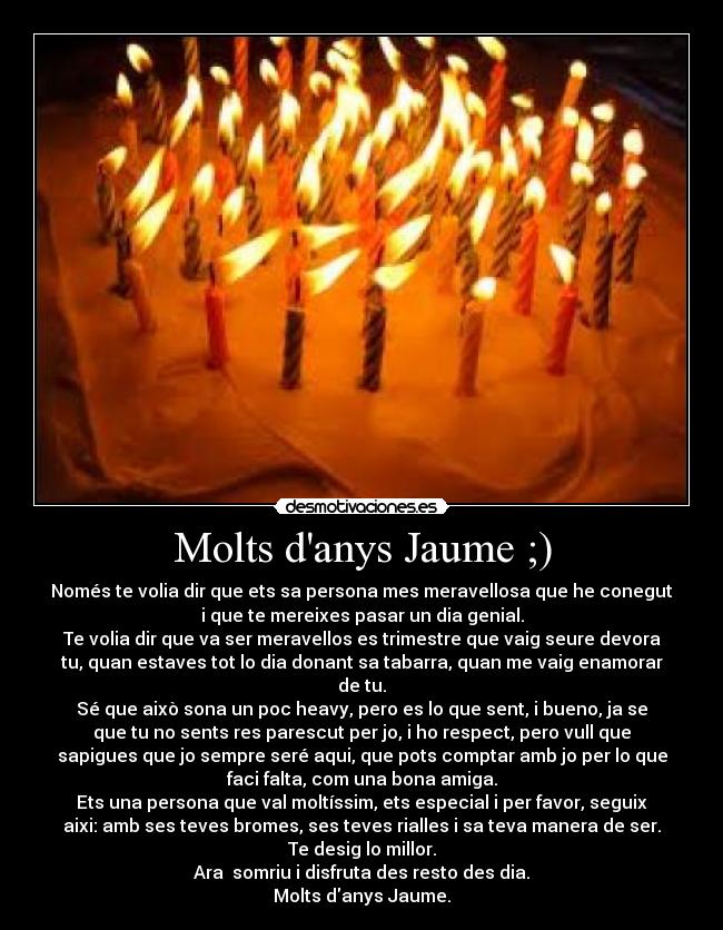 carteles molts anys desmotivaciones