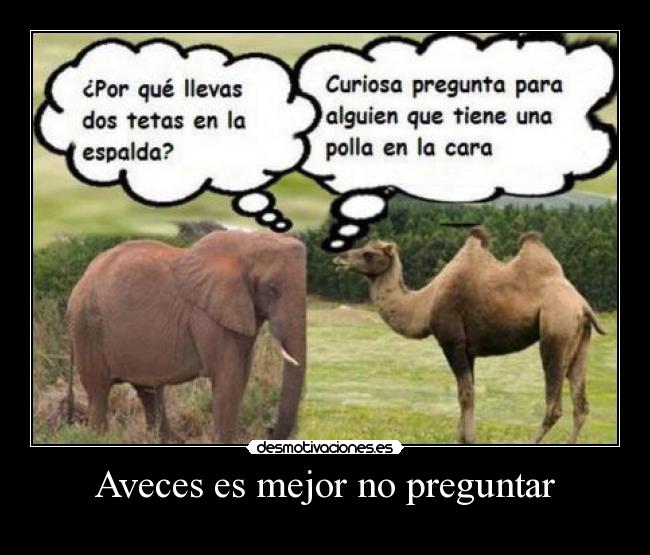 carteles aveces mejor preguntar desmotivaciones