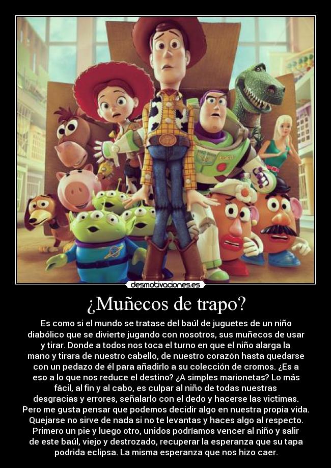 ¿Muñecos de trapo? - 