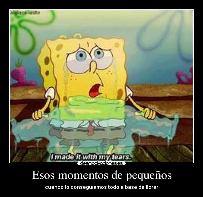 Esos momentos de pequeños - 