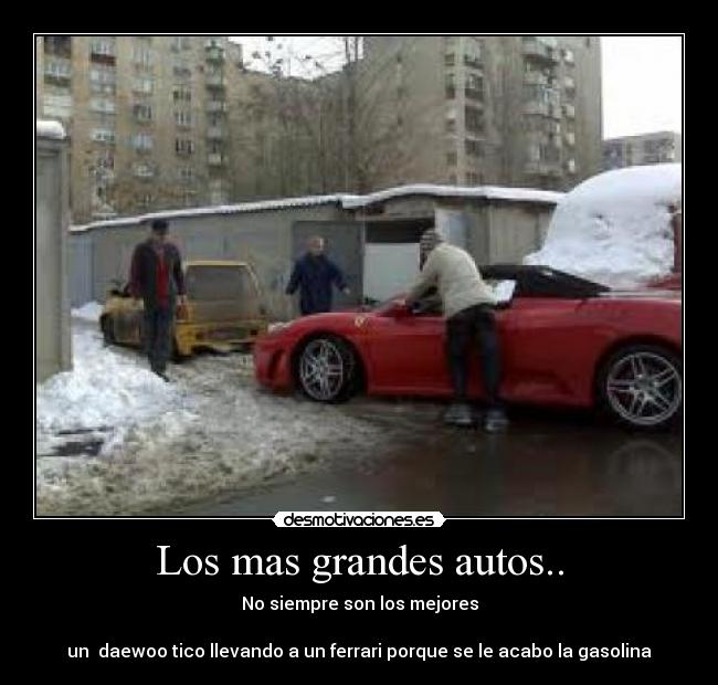 Los mas grandes autos.. -